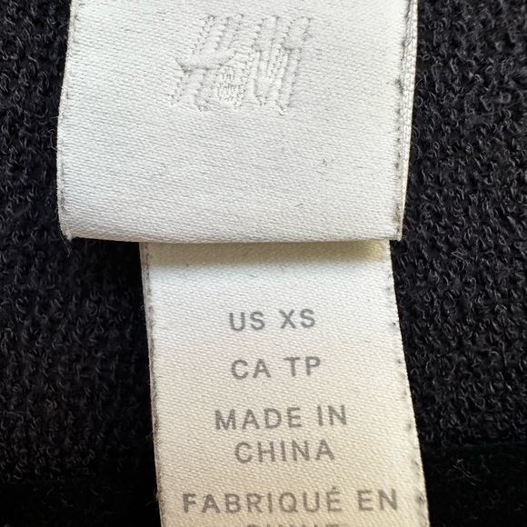 Black Knit Sweater, H&M, XS - Picture 4 of 4